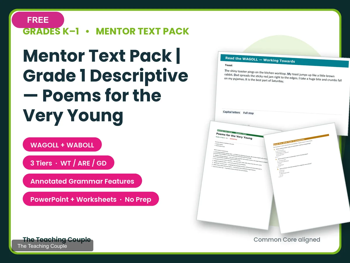 The Poetry Teaching Starter Pack